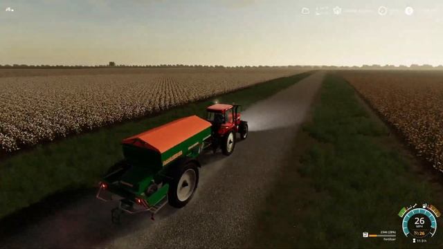 FIRST JOHN DEERE - Cotton Farm Texas - TIMELAPSE - Ep 8 - Seasons Yr1 - Farming Simulator 19 PS4 смотреть онлайн