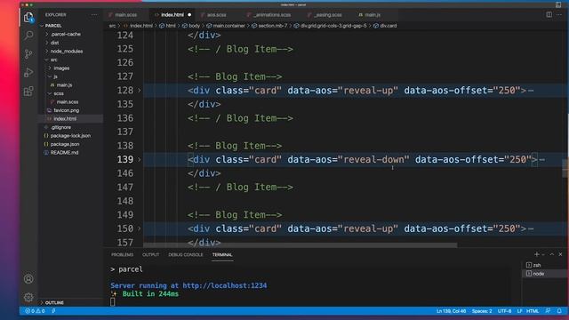 Learn Animate On Scroll (AOS.js): #8 Create Custom AOS Animation