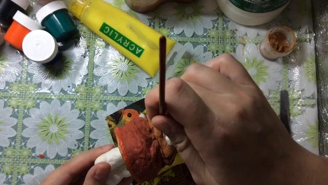 Ватная ёлочная игрушка-девчушка. МК ЧАСТЬ 3 смотреть онлайн