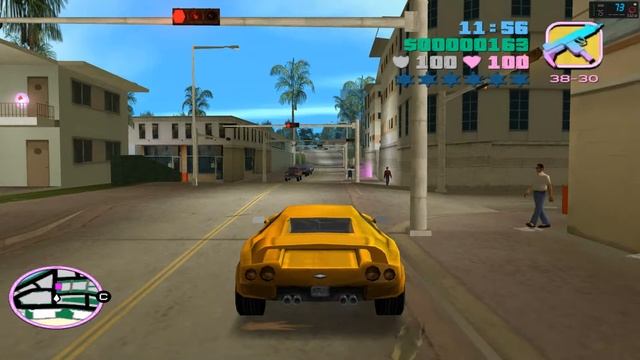 Прохождение Grand Theft Auto Vice City без комментариев #13 - Бег зайца через поля смотреть онлайн