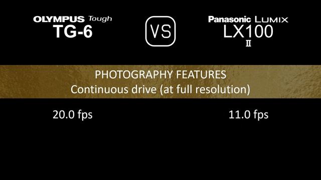 Olympus Tough TG-6 vs. Panasonic Lumix LX100 II: A Comparison of Specifications смотреть онлайн