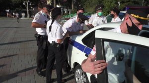 Геленджик. #2. Жестко размотали кучу казаков и приземлили инкассаторов прямо на набережной