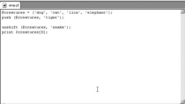 Perl Tutorials -Part 20 - More array functions смотреть онлайн