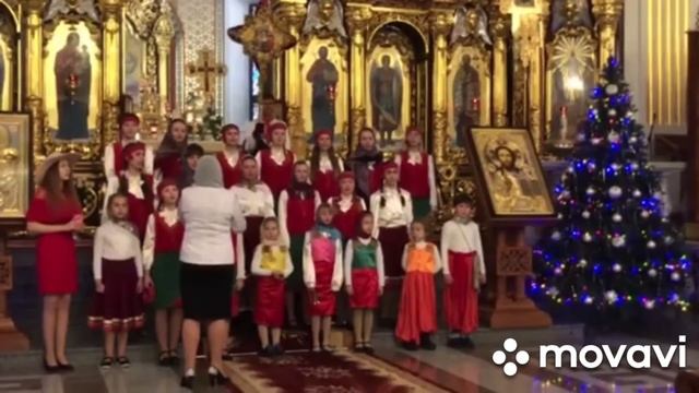 Колядки. Рождество Христово 2022. Донецк. Епархиальная хоровая школа Благовест смотреть онлайн