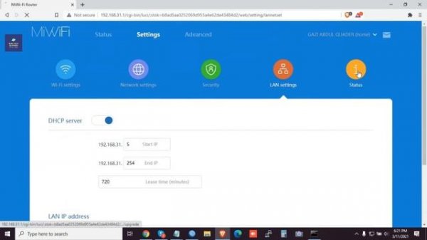 Mi 4A Router DNS Configure