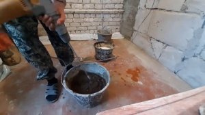 цементно песчаный раствор с эффектом пластификатора