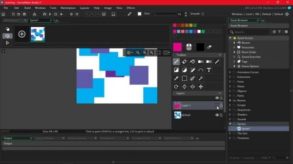 Интерфейс и ресурсы [Game Maker Studio 2]