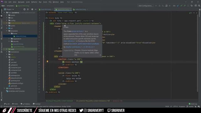 ⭐Como CREAR una RED SOCIAL paso a paso en SYMFONY 5 ? | #6 Layout + Mensajes Flash??? смотреть онлайн