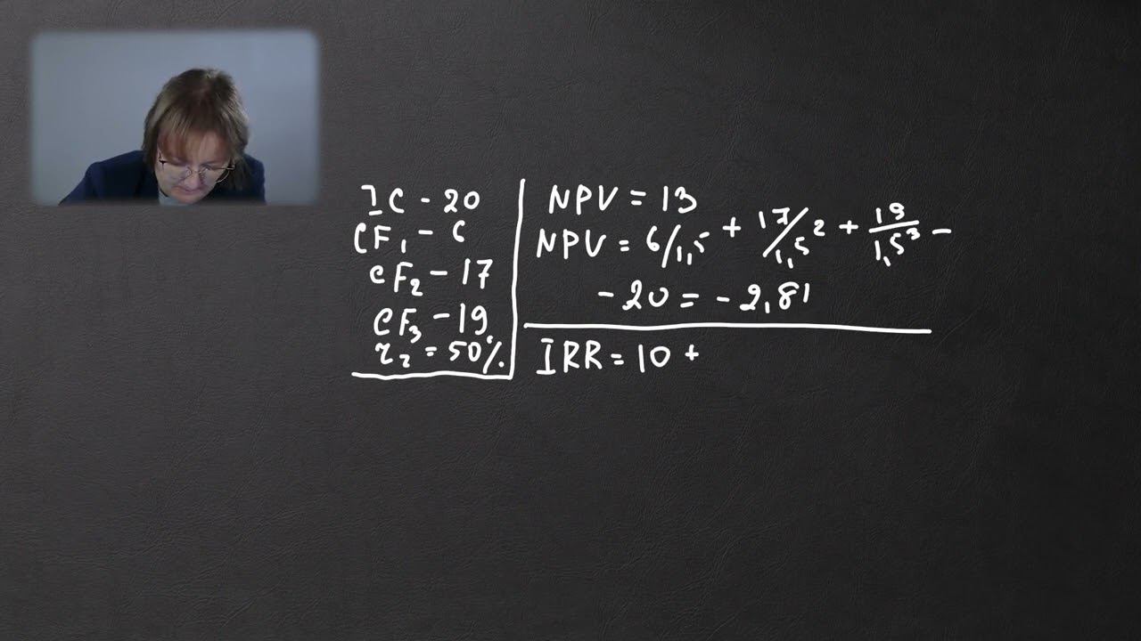 6 1 Показатели эффективности инвестиционных проектов смотреть онлайн