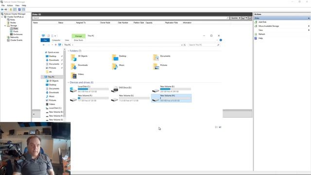 How to add storage in a Windows 2019 Server cluster смотреть онлайн