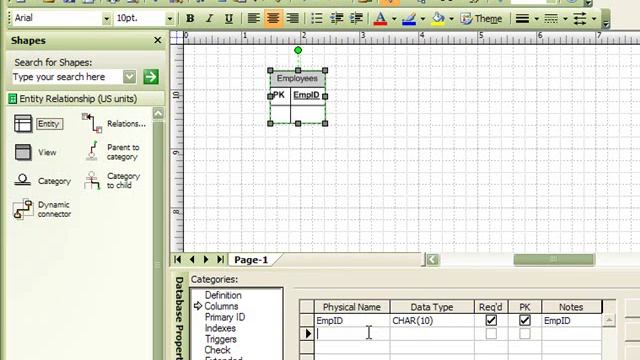 Visio ERD Part 1 смотреть онлайн