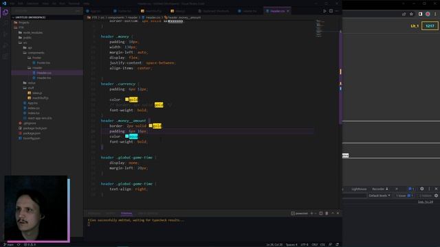 #13 // Разработка React RPG Cyberpunk игры // Косметика, разукрашка CSS // Junior + || Middle - смотреть онлайн