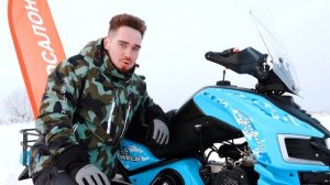 ЕДЕТ ЛИ снегоход на 200 кубов? Обзор снегохода WELS 200RS NEW V2!