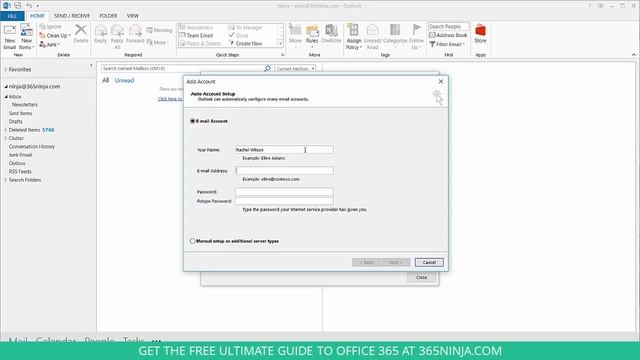 How to Add an Additional Email Account to Outlook смотреть онлайн