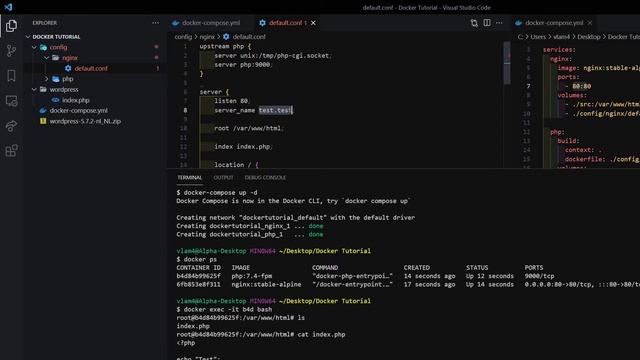 Set up a Docker XAMPP environment with Nginx смотреть онлайн
