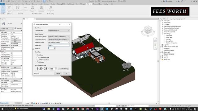 Revit API Batch Sheet Generator смотреть онлайн