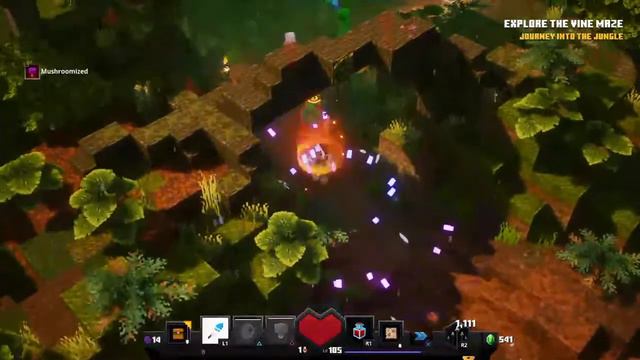 MINECRAFT DUNGEON (JUNGLE AWAKENS) LVL 105 смотреть онлайн