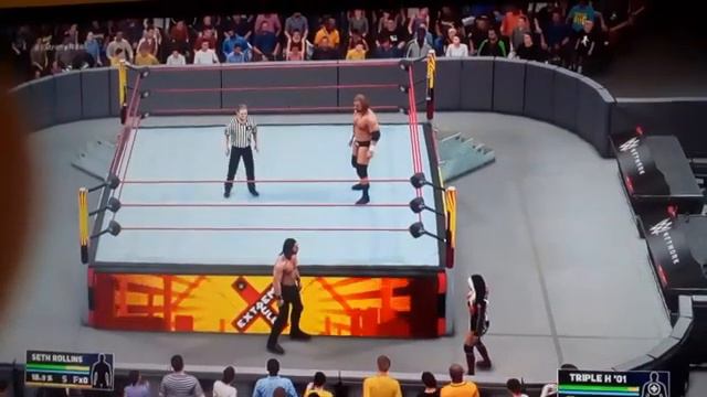 SETH ROLLlNS vs TRlPLE,01 смотреть онлайн