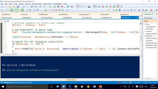 Accessing Parser and AST смотреть онлайн