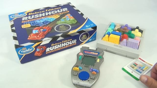 Rush Hour Traffic Jam Games - Standard, Deluxe and Handheld Versions, by Think Fun & Radica смотреть онлайн