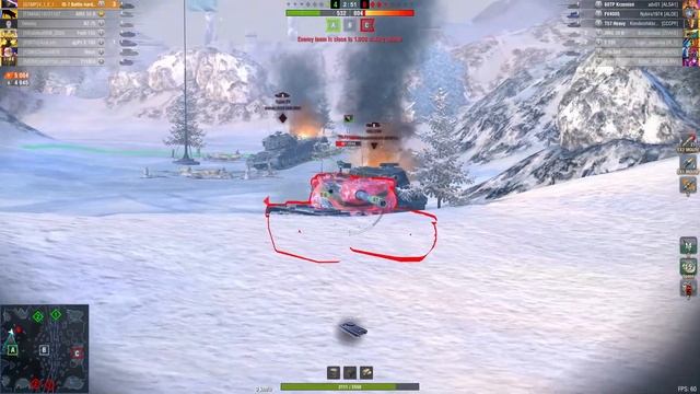 T57 Heavy, IS-7 & VK 72.01 K ● WoT Blitz смотреть онлайн