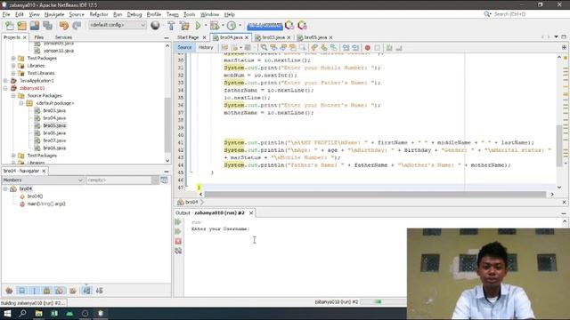 Input/Output Scanner in Java смотреть онлайн