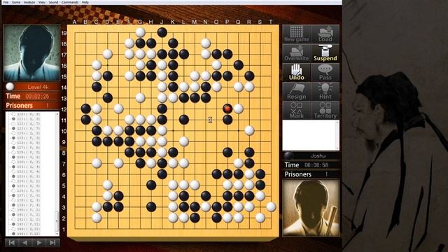 Das Spiel Go - Crazy Stone Deep Learning #10 "Joshu vs 4k KI" german deutsch HD PC смотреть онлайн