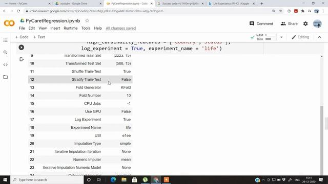 AutoML framework PyCaret Regression Data Example in Detail. смотреть онлайн