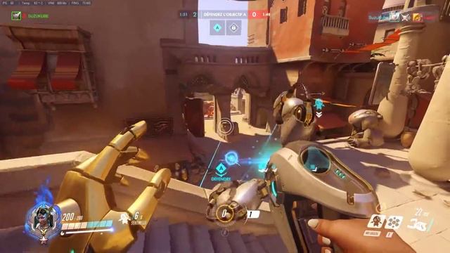 Overwatch : On défend avec de la Symettra ! смотреть онлайн