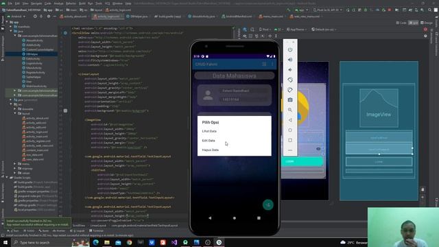CRUD Android Studio Dengan SQLite (Tugas Akhir PAPB) смотреть онлайн