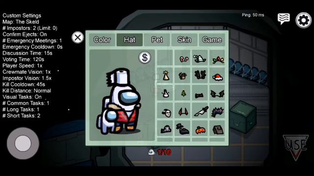 Among Us Mod APK 9.9 All unlock смотреть онлайн