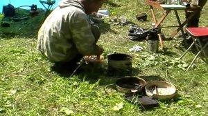 Коптилка из кастрюли