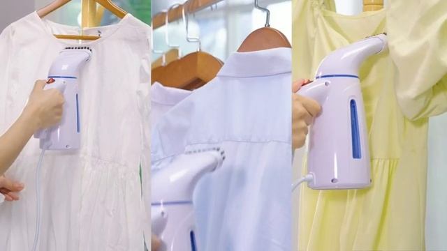 OGHom Steamer for Clothes Steamer, Handheld Garment Steamer Clothing, 240ml Portable Tra смотреть онлайн