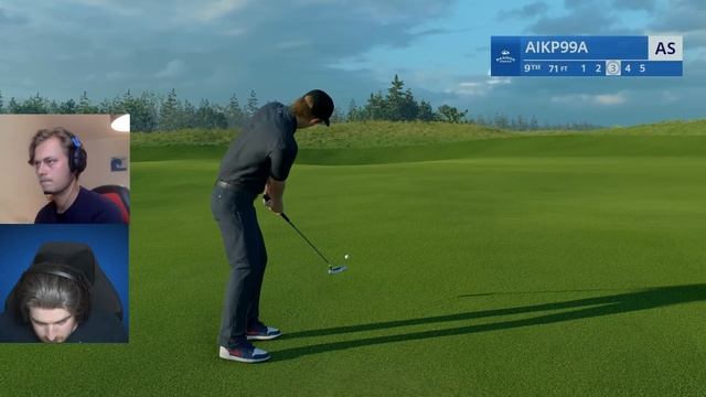 THE BANDON DUNES BATTLE - EA Sports PGA Tour (Apex vs Alex) смотреть онлайн