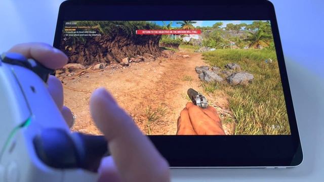 Adaptive triggers demonstration on PS5 PlayStation 5 DualSense gamepad смотреть онлайн