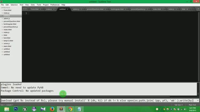 Sublime Text 3: Setup, Package Control смотреть онлайн