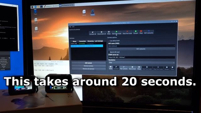 Live Streamer for GoPro Hero (Raspberry Pi version) смотреть онлайн