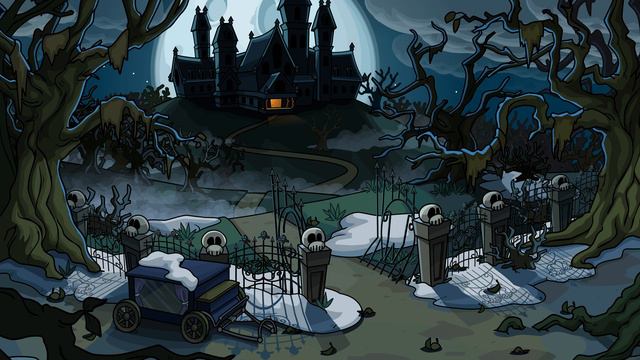 Dare To Enter The Mansion? - Halloween Party | Club Penguin OST смотреть онлайн
