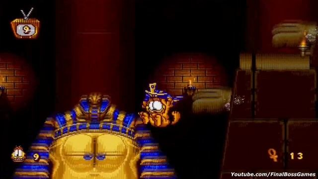 Garfield Caught in the Act - All Bosses смотреть онлайн