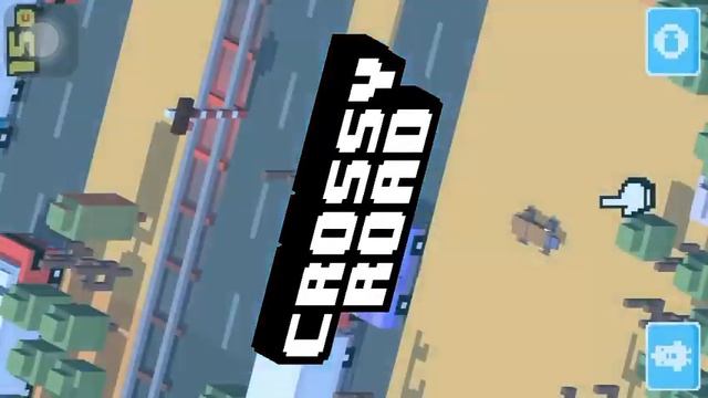 Обзор игр#3 Crossy Road смотреть онлайн