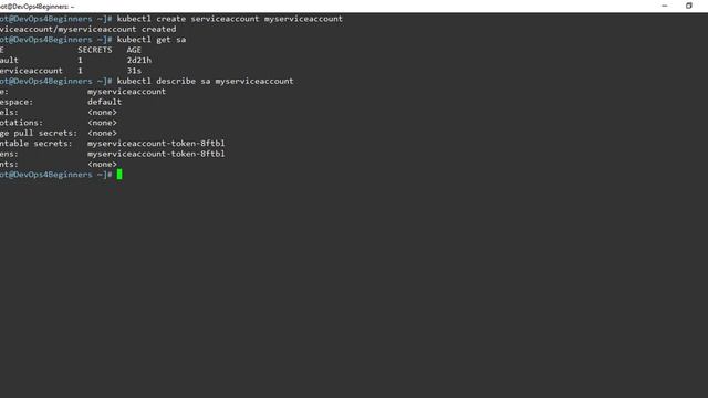 9. Kubernetes: ServiceAccounts смотреть онлайн