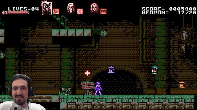 Открыл сложность Кошмар - Bloodstained: Curse of the Moon Nightmare Mode #2 смотреть онлайн