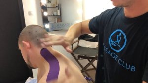 Тейпирование спины при боли в шее