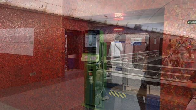 Работа станционных дверей на Маяковской смотреть онлайн