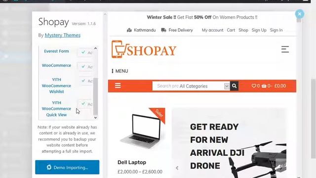How to create a Free woocommerce website in Shopay Wordpress Theme | The codestar смотреть онлайн