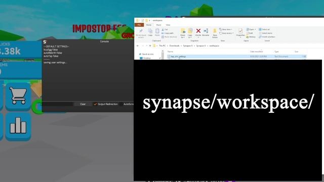 Roblox Exploiting #11: Save settings/toggles and load them on execution смотреть онлайн