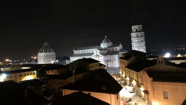 Пизанская башня. Torre pendente di Pisa. Путешествия по Италии смотреть онлайн