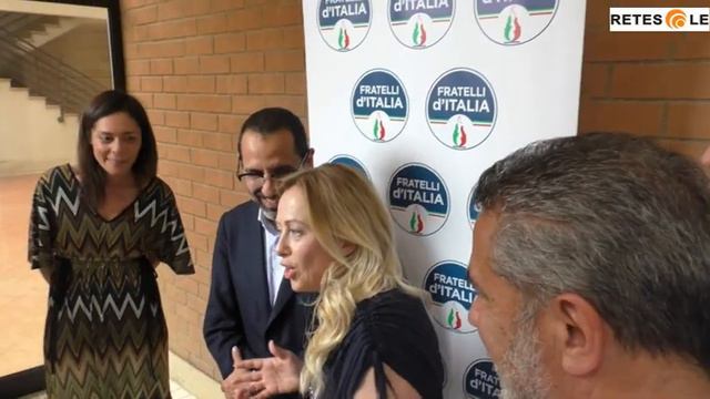 Terni, Giorgia Meloni di Fratelli d'Italia : "Terni è il simbolo di tutti i disastri della sinistra смотреть онлайн