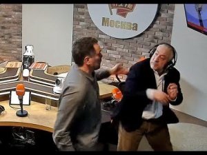 Николай Сванидзе и Максим Шевченко подрались обсуждая Сталина