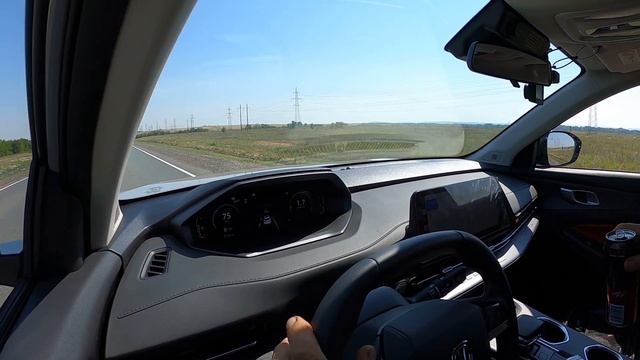 Changan CS55PLUS выезд на трассу